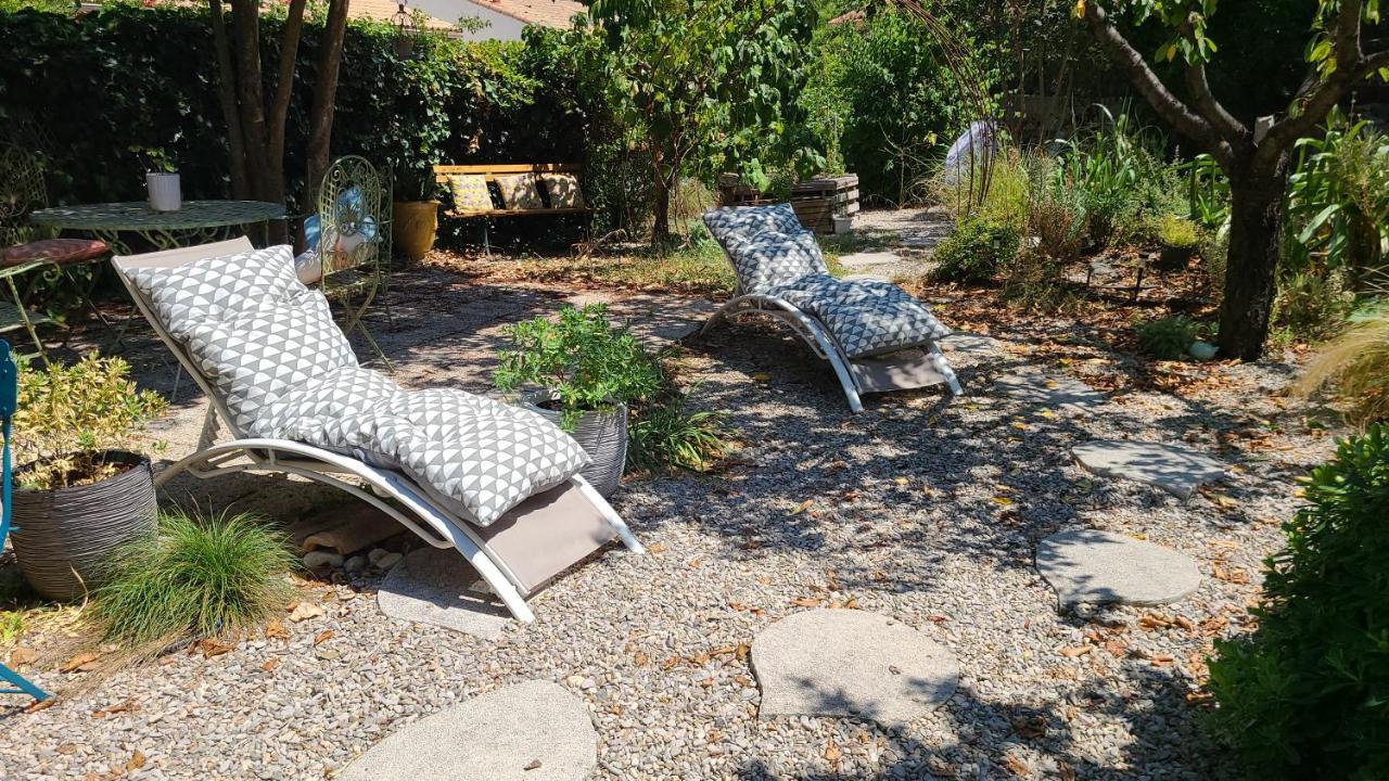 Chez Nous Dans Notre Petit Jardin Apartment Montpellier Bagian luar foto
